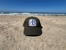 Load image into Gallery viewer, HB Brown Baseball Cap Velcro Closure