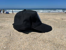 Load image into Gallery viewer, HB Black Baseball Cap Velcro Closure
