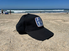 Load image into Gallery viewer, HB Black Baseball Cap Velcro Closure